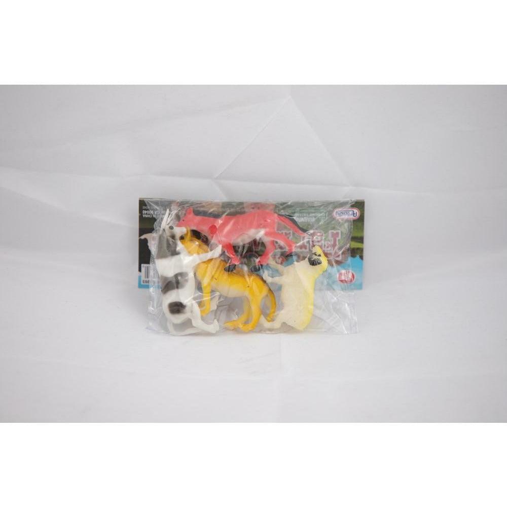 Farm Animal 3in 4ct - Toy World Inc