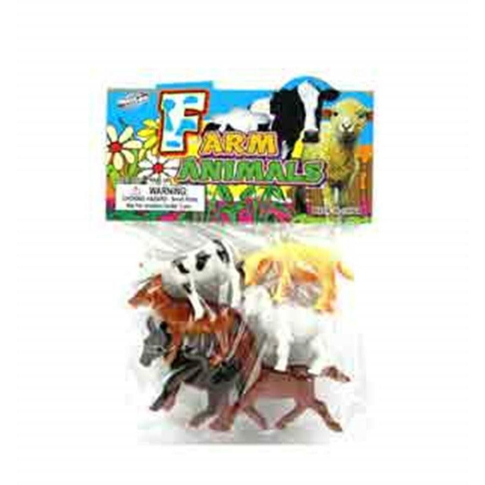 Farm Animals 2in 6ct - Toy World Inc