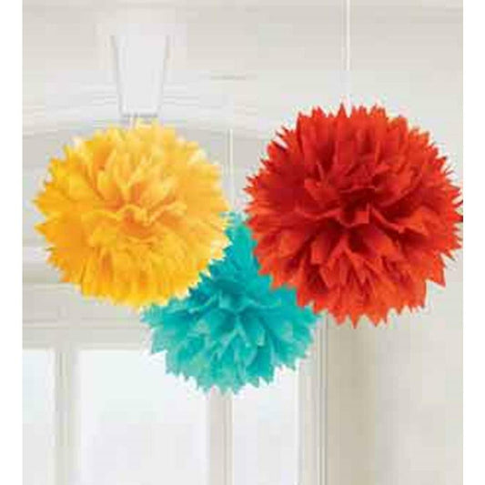 Fiesta Fluffy Deco 3ct - Toy World Inc