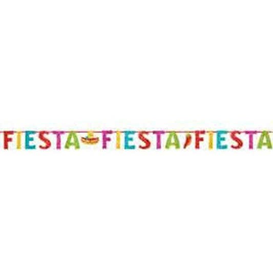 Fiesta Glitter Letter Banner - Toy World Inc