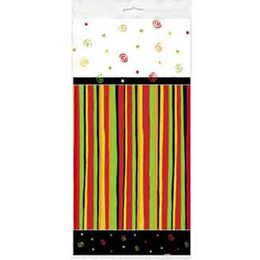 Fiesta Stripes Tablecover - Toy World Inc