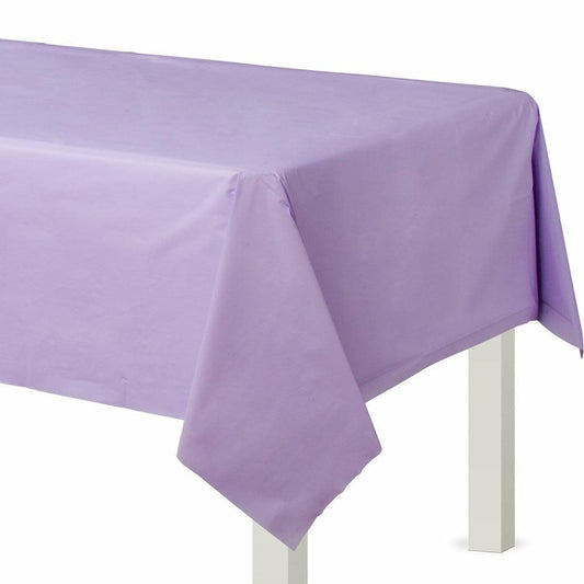 Flannel Back Tablecover Lavender - Toy World Inc