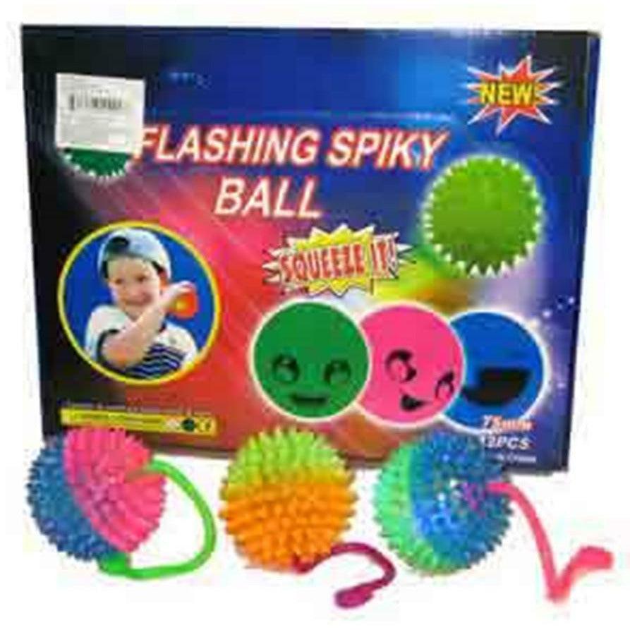 Flashing Ball-12PC - Toy World Inc