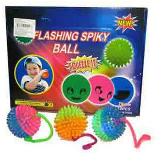 Flashing Ball-12PC - Toy World Inc