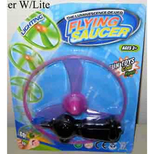 Flying Saucer Lighted - Toy World Inc