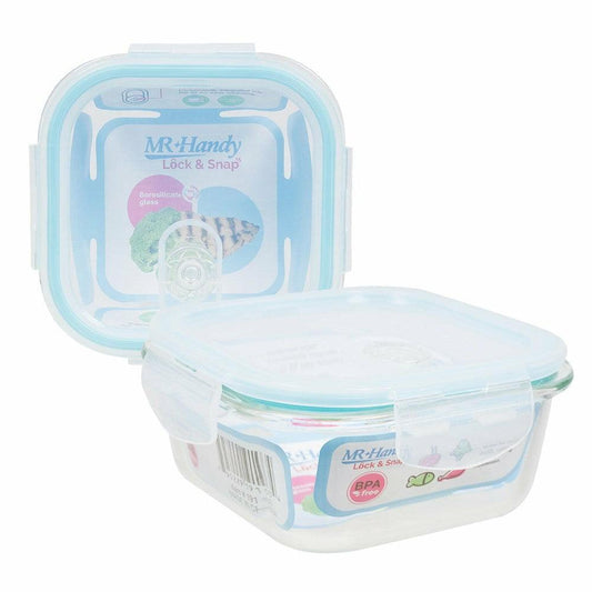 Food Container 500mL Square Glass - Toy World Inc