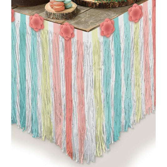 Free Spirit Paper Table Skirt - Toy World Inc