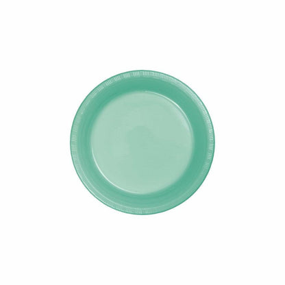 Fresh Mint 7in Plastic Plate 20ct - Toy World Inc