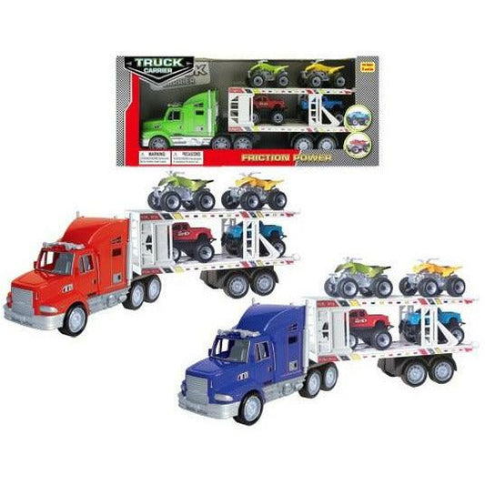 Friction Truck Carrier 16.5in - Toy World Inc