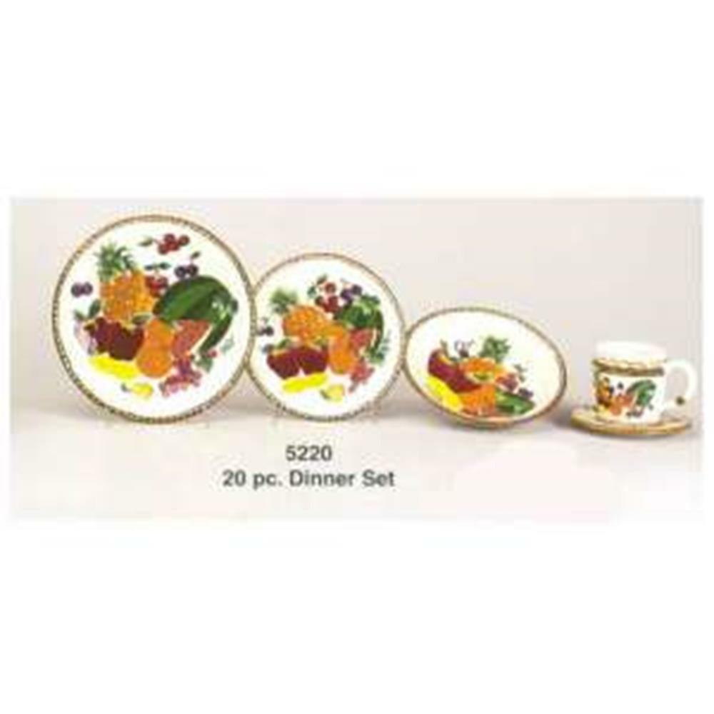 Fruit Paradise Dinnerware 20pc - Toy World Inc