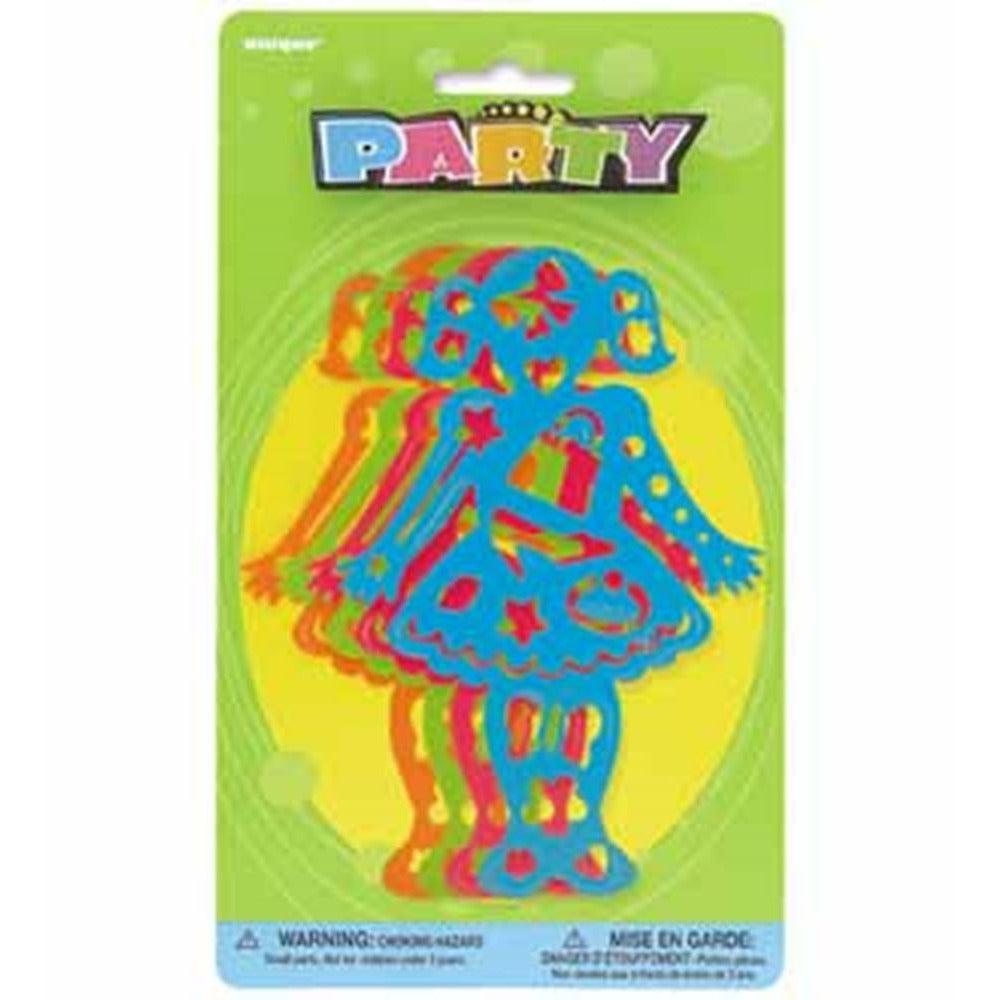 Girl Stencils 4ct - Toy World Inc