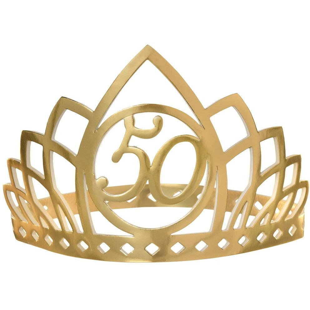 Golden Age Birthday Crown 50th - Toy World Inc
