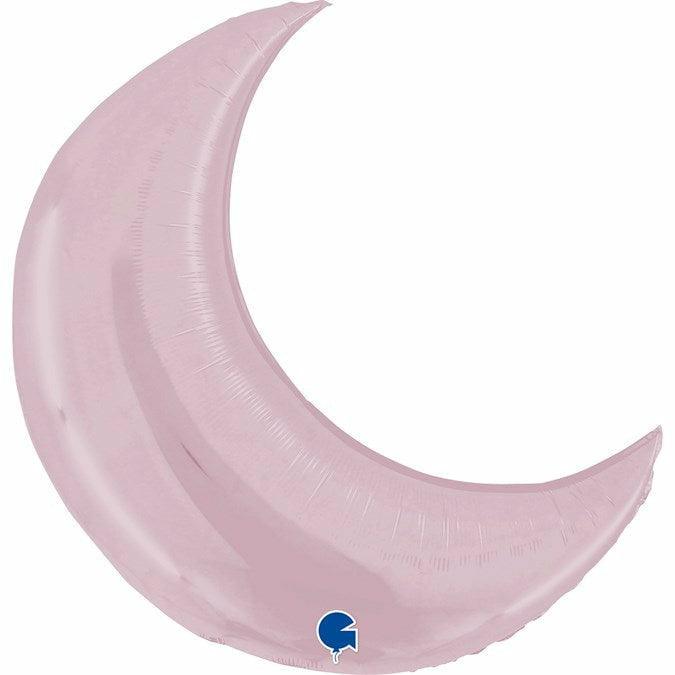 Grabo Pastel Pink Moon 36in Foil Balloon - Toy World Inc