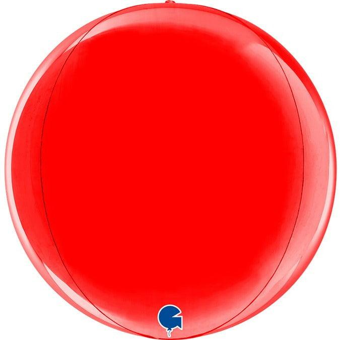 Grabo Red Globe 11in Foil Balloon - Toy World Inc