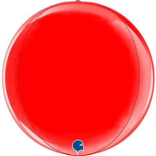 Grabo Red Globe 11in Foil Balloon - Toy World Inc