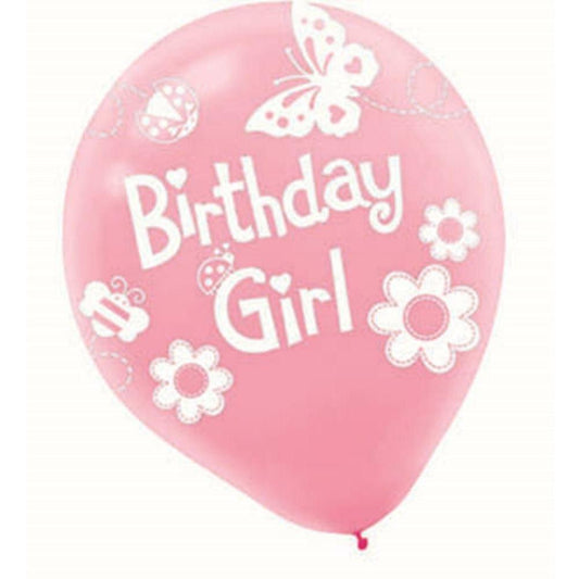 Graden Girl Balloon 12in - Toy World Inc