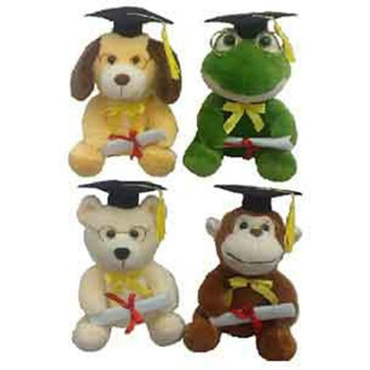 Graduation Animals 7 in - Toy World Inc