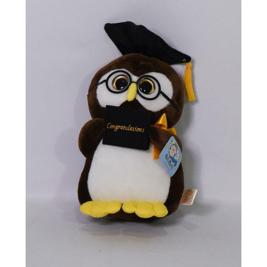 Graduation Owl 10 in - Toy World Inc