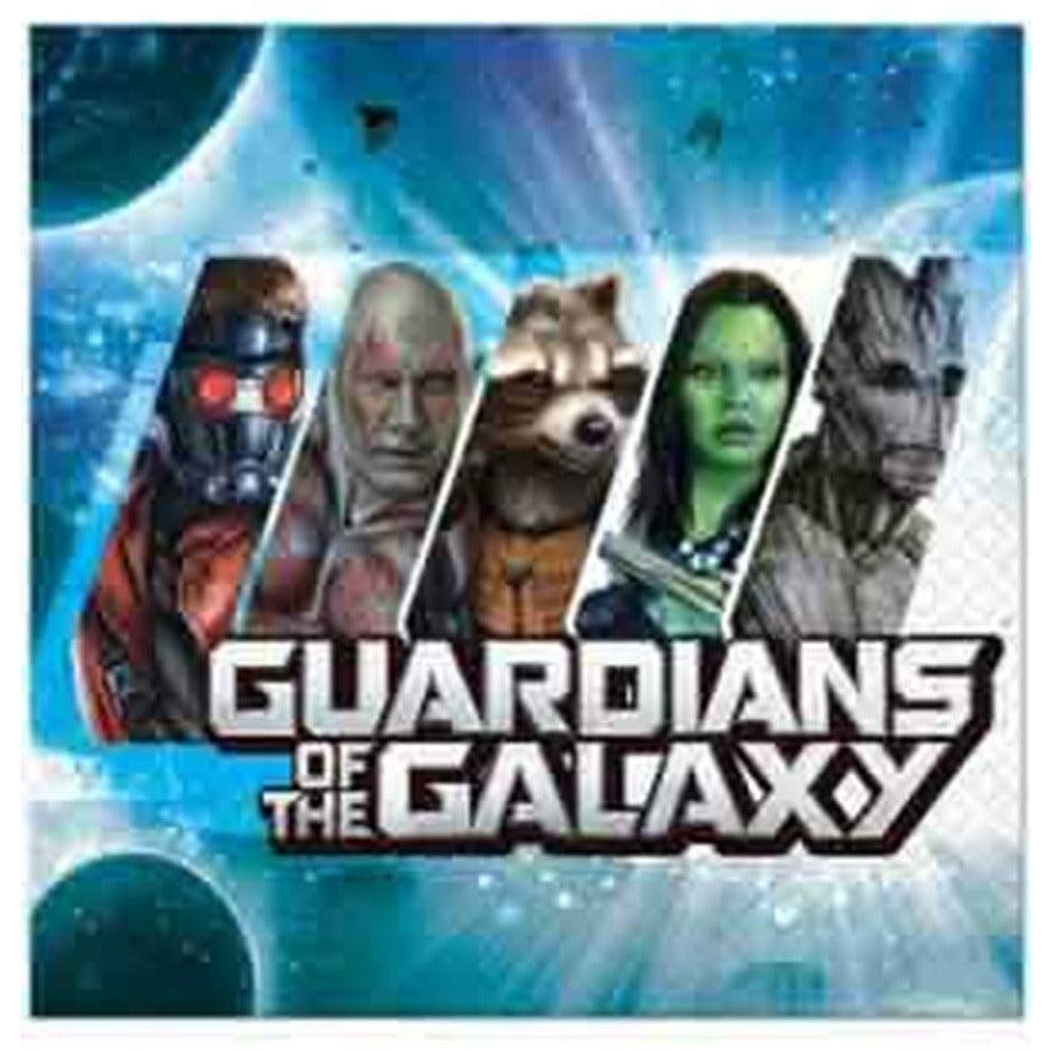 Guardians of the Galaxy Napkin (L) 16ct - Toy World Inc