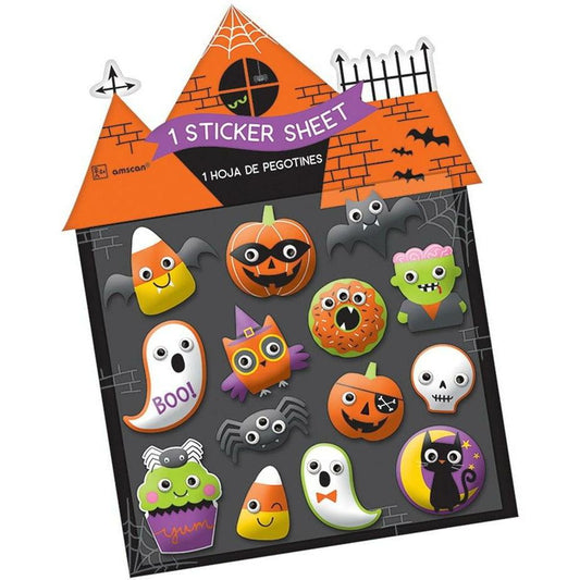 Halloween Puffy Googly Eyes Stickers - Toy World Inc