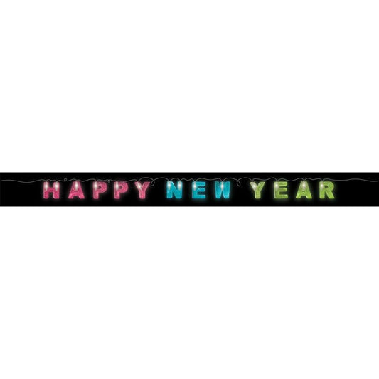 Happy New Year LED String Lights - Toy World Inc