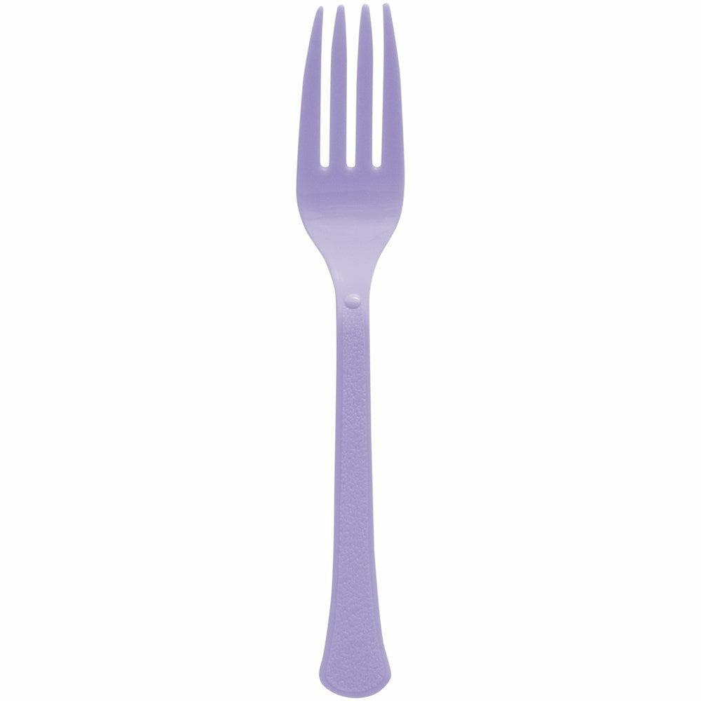 Heavy Weight Fork 50ct Lavender - Toy World Inc