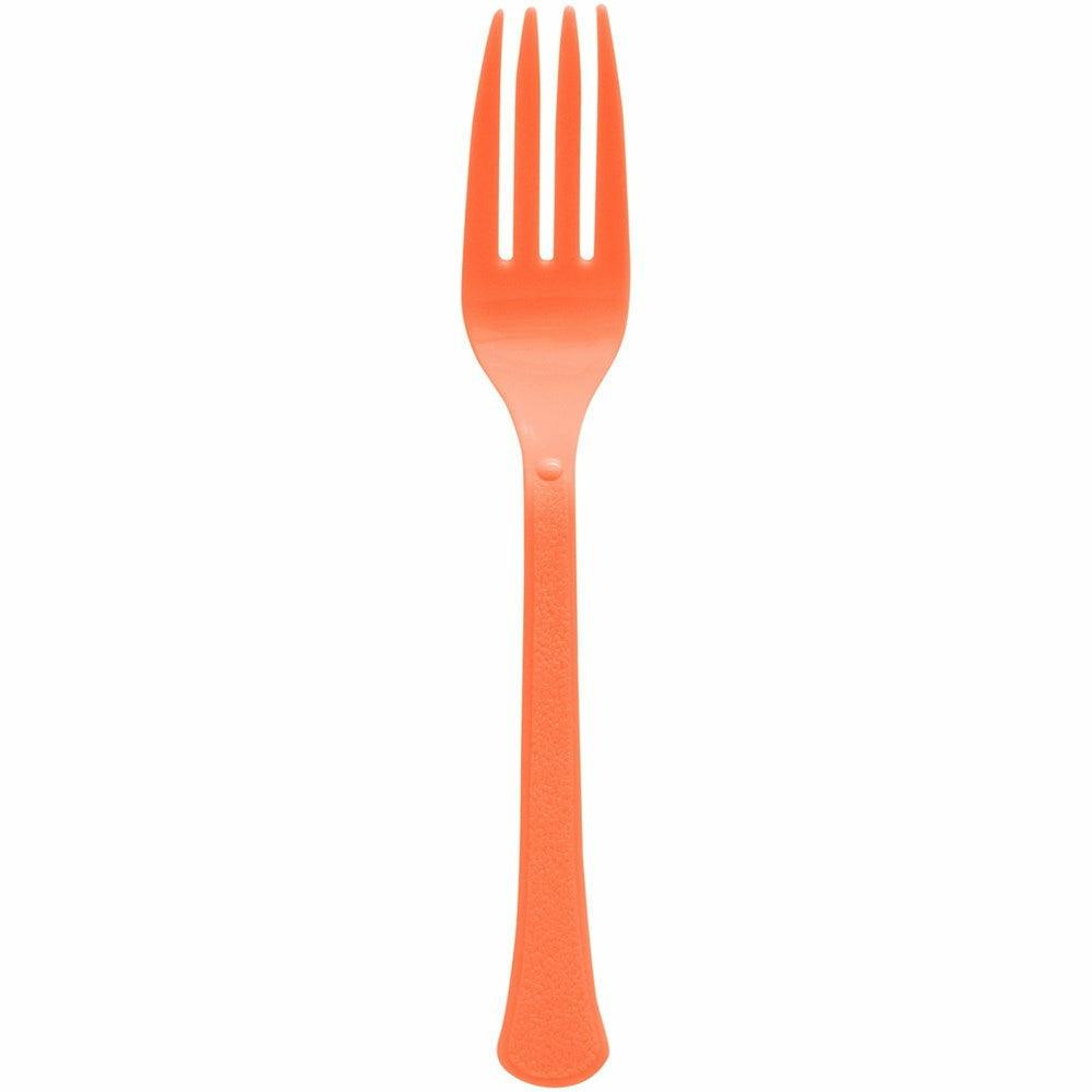 Heavy Weight Fork 50ct Orange Peel - Toy World Inc