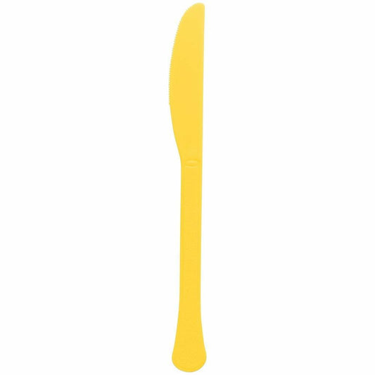 Heavy Weight Knife 50ct Yellow Sunshine - Toy World Inc