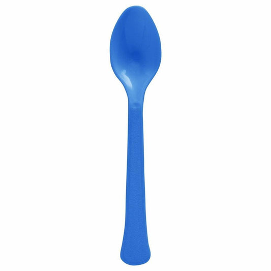 Heavy Weight Spoon 20ct Bright Royal Blue - Toy World Inc