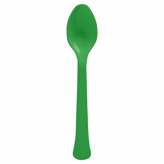 Heavy Weight Spoon 20ct Festive Green - Toy World Inc