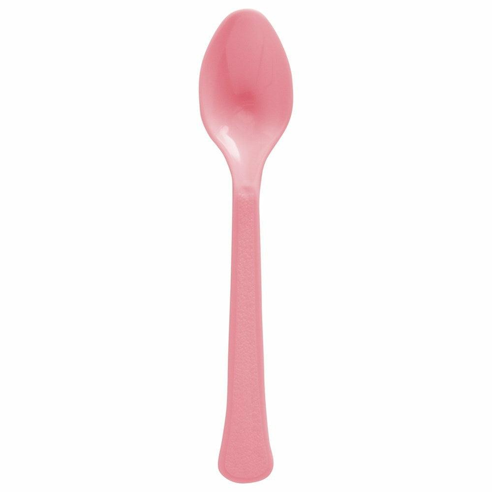 Heavy Weight Spoon 20ct New Pink - Toy World Inc