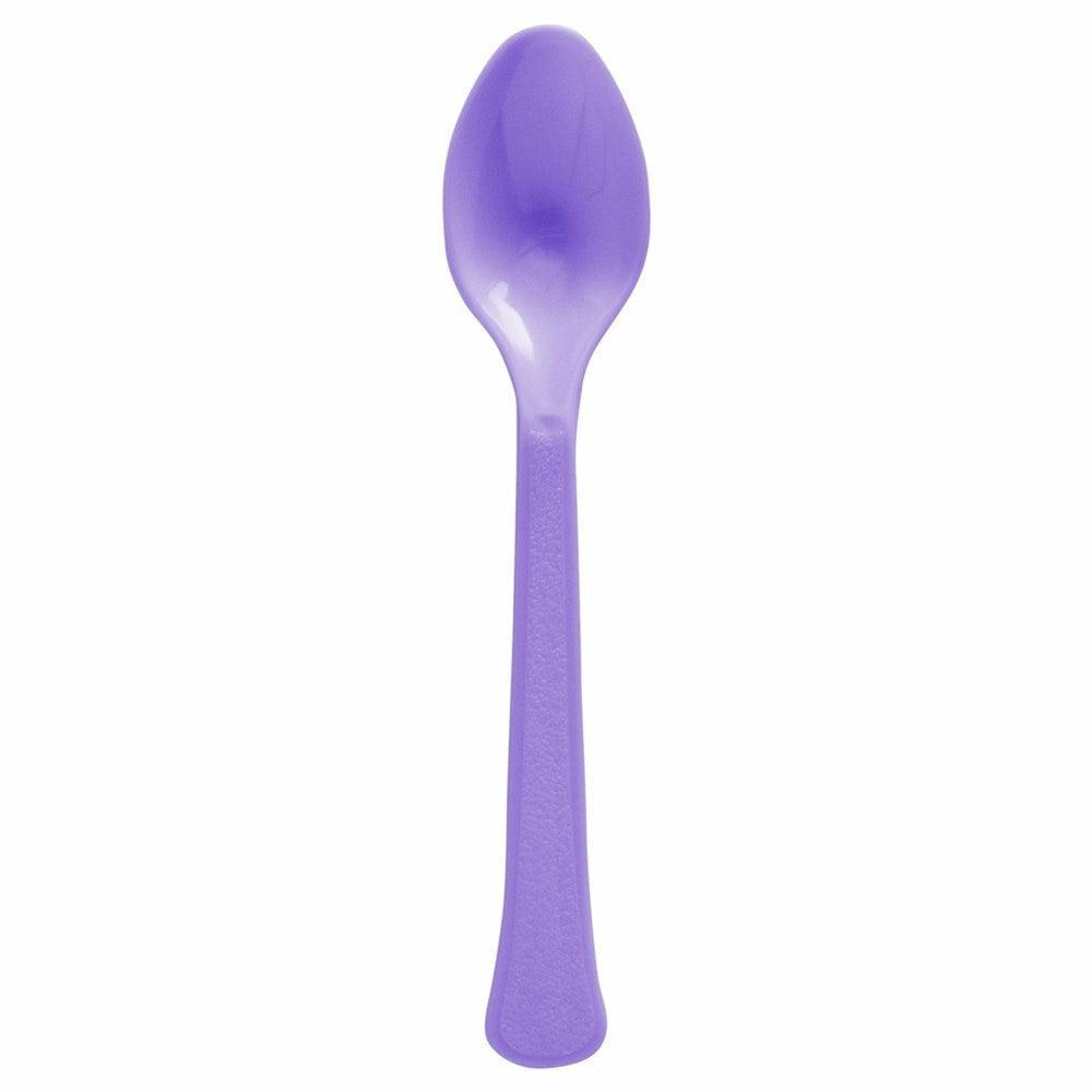 Heavy Weight Spoon 20ct New Purple - Toy World Inc