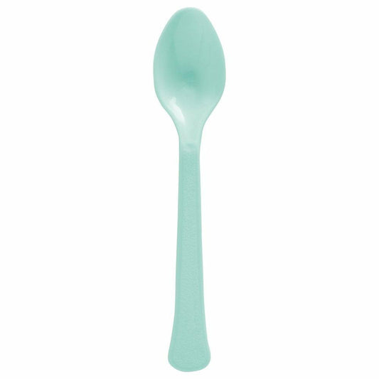 Heavy Weight Spoon 20ct Robins Egg Blue - Toy World Inc