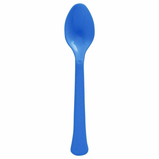 Heavy Weight Spoon 50ct Bright Royal Blue - Toy World Inc