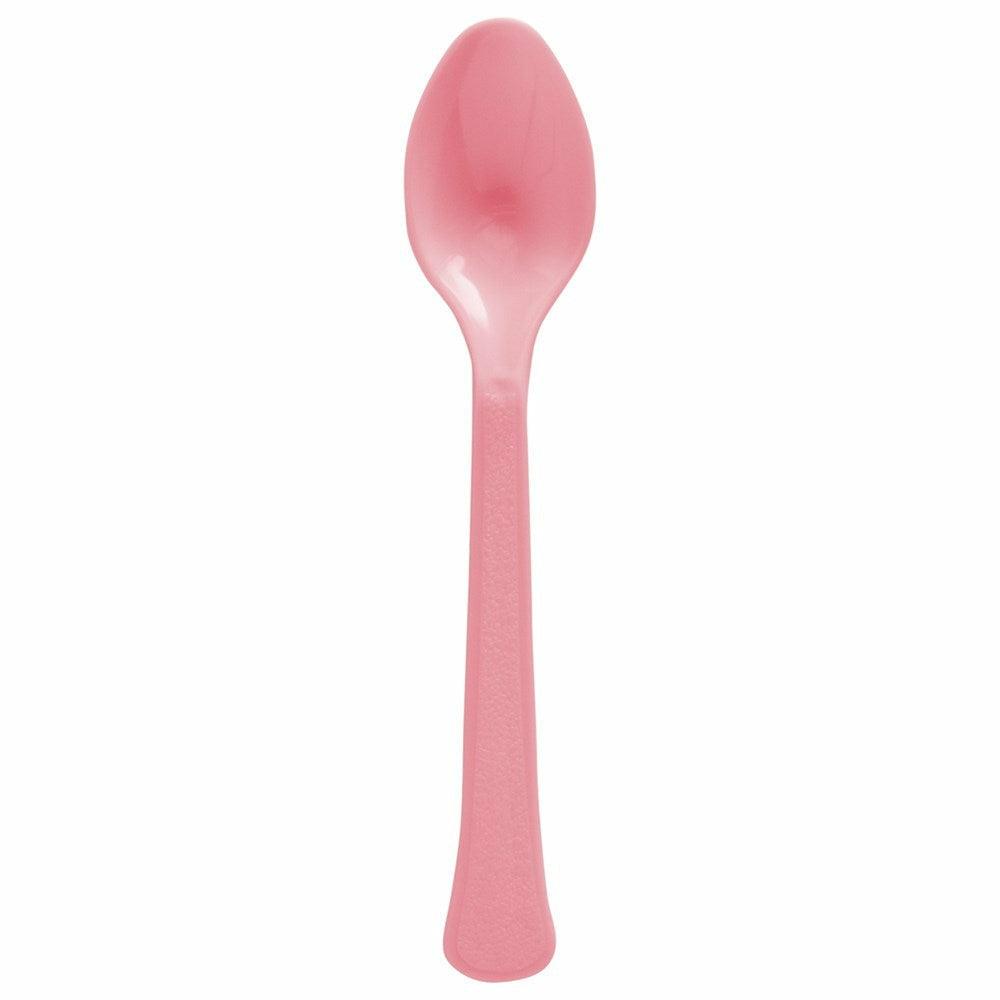 Heavy Weight Spoon 50ct New Pink - Toy World Inc