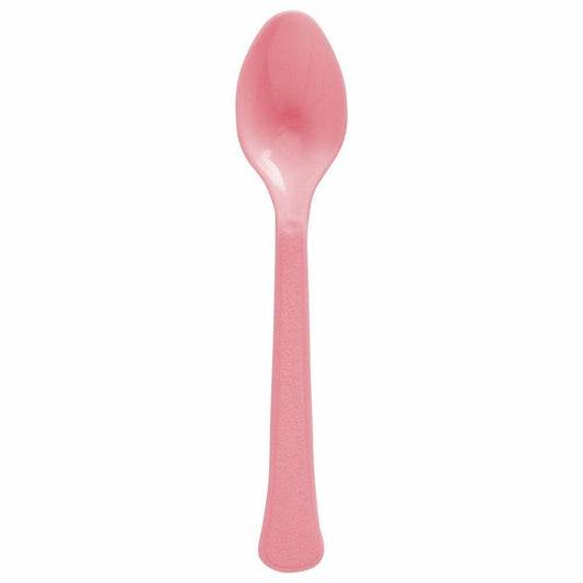 Heavy Weight Spoon 50ct New Pink - Toy World Inc