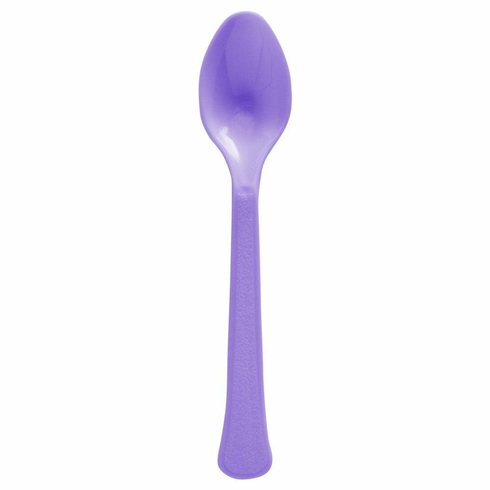 Heavy Weight Spoon 50ct New Purple - Toy World Inc