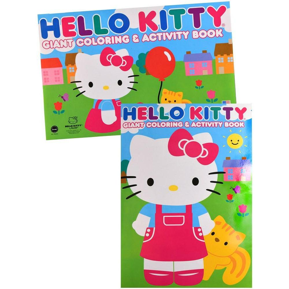 Hello Kitty 11x16 Giant Coloring and Activity Book 10.7x0.10x16 - Toy World Inc