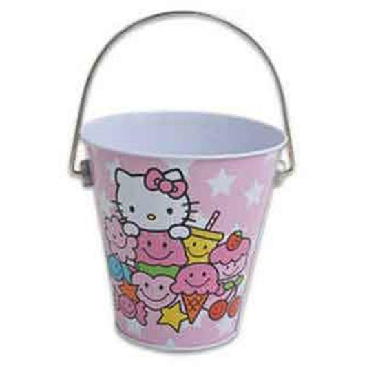 Hello Kitty Metal Bucket (S) - Toy World Inc