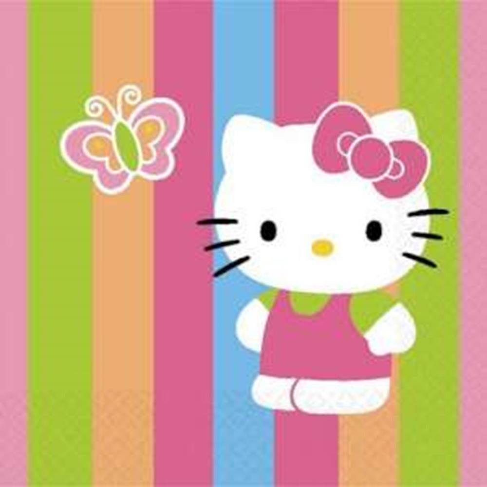 Hello Kitty Napkin (L) 16ct - Toy World Inc