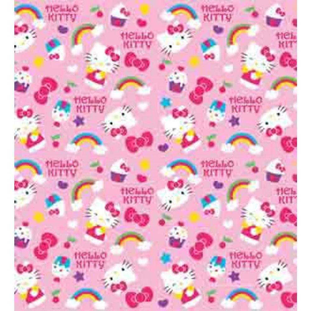 Hello Kitty Rainbow Gift Wrap 8ft - Toy World Inc