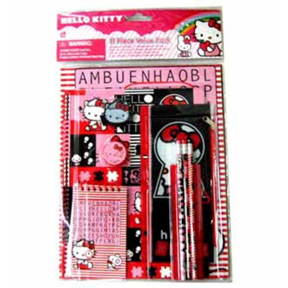 Hello Kitty Stationery Set 11ct (L) - Toy World Inc