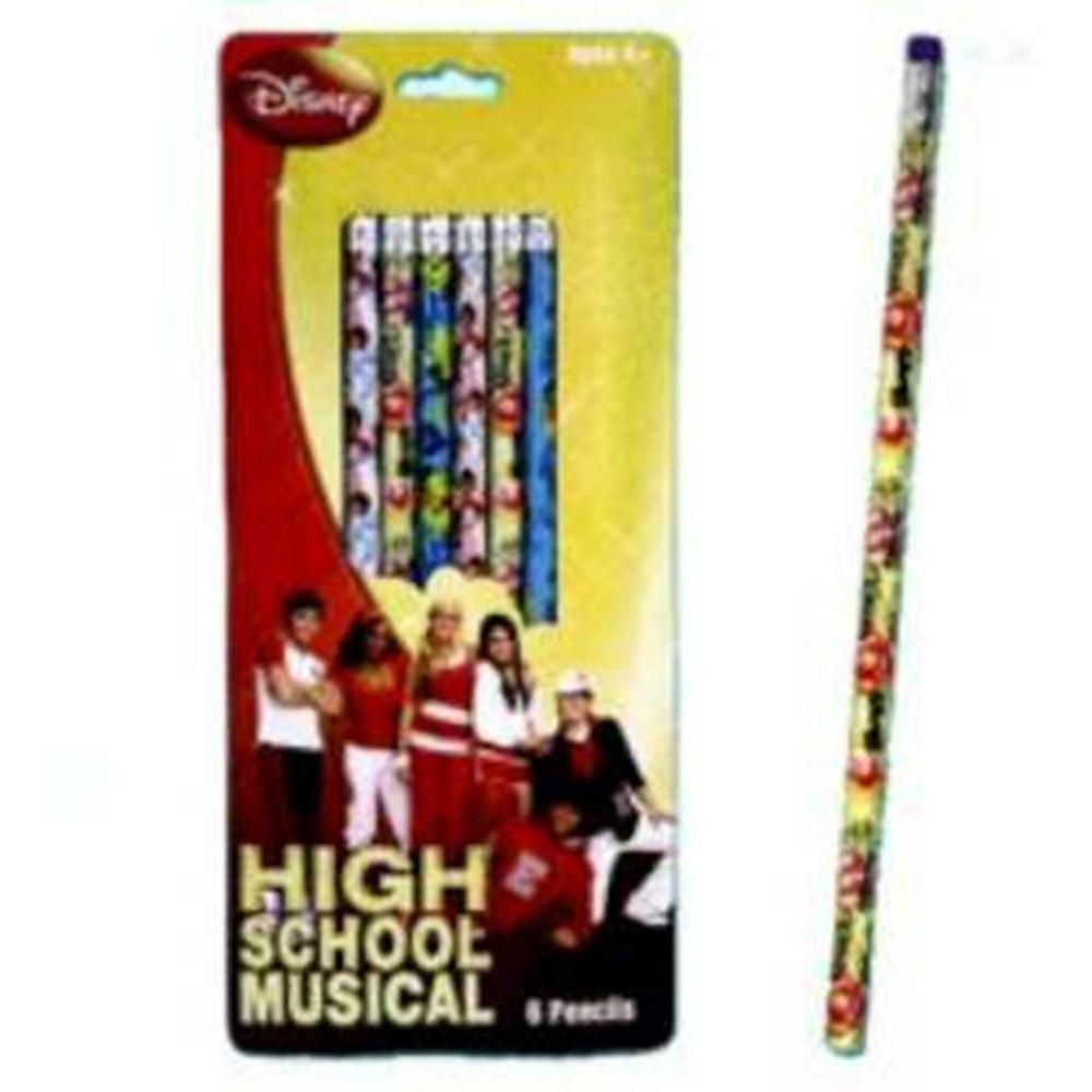 High School Musical Pencil 6pc 6807 - Toy World Inc