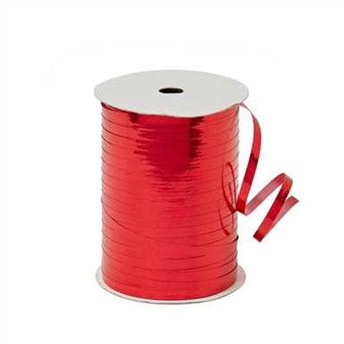 Holographic Hot Red Curling Ribbon 3/16in x 100yd - Toy World Inc
