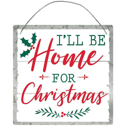 Home For Christmas Hanging Sign - Toy World Inc