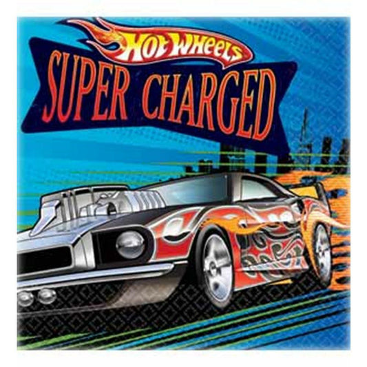 Hot Wheel Speed Napkin (S) 16ct - Toy World Inc