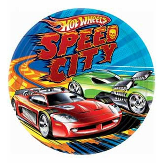 Hot Wheel Speed Plate (L) 8ct - Toy World Inc