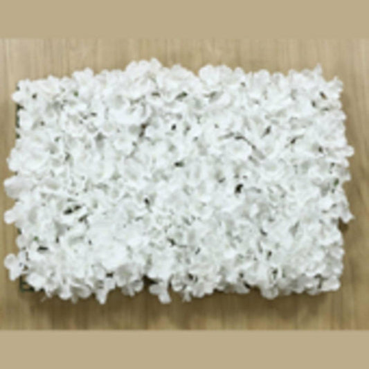 Hydrangea Panel 17inx24in White - Toy World Inc