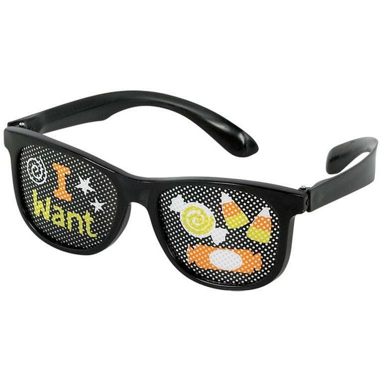 I Want Candy Dotted Glasses 10ct - Toy World Inc