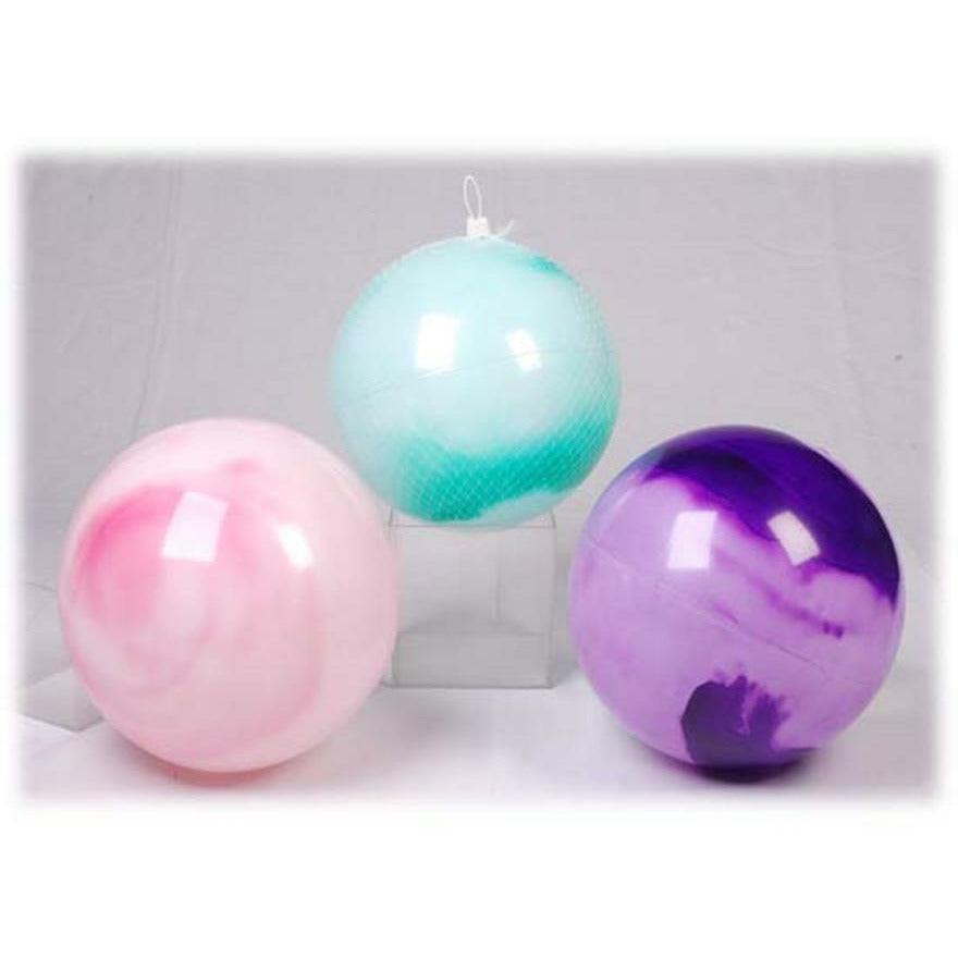 in flateble Marbles Color Ball 10in - Toy World Inc